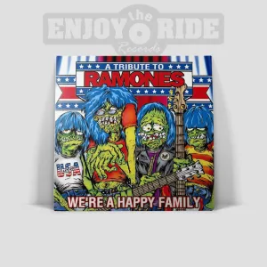 A TRIBUTE TO RAMONES- WE'RE A HAPPY FAMILY 2xLP (ETR055)