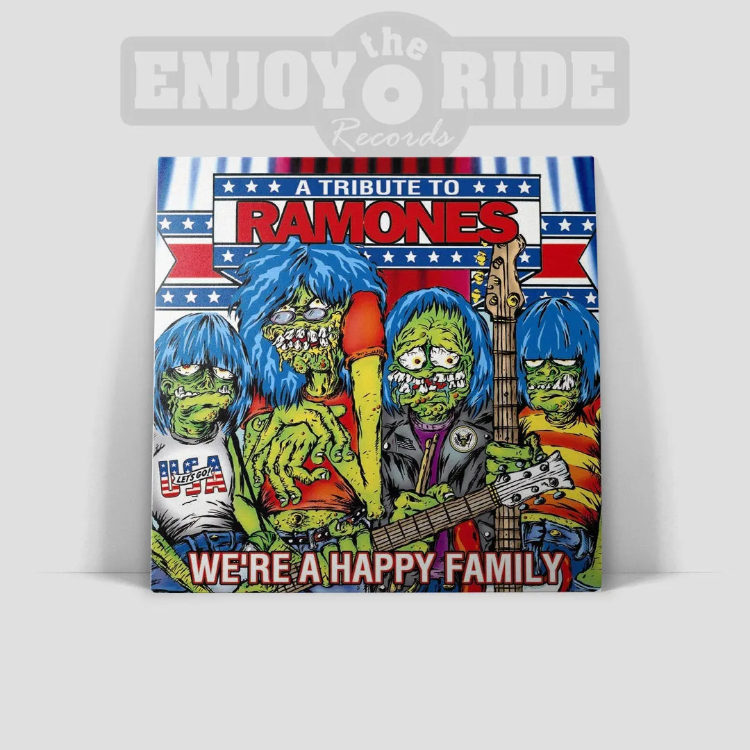 A TRIBUTE TO RAMONES- WE'RE A HAPPY FAMILY 2xLP (ETR055)