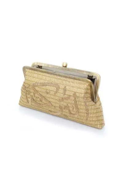 AL BARAKA GOLD CLUTCH