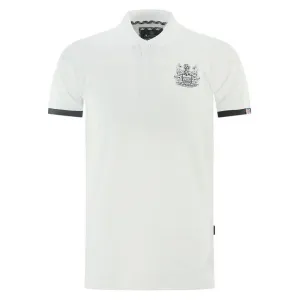 Aquascutum Elegant Cotton Polo with Signature Details