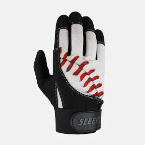 Baseball Lace Batting Gloves