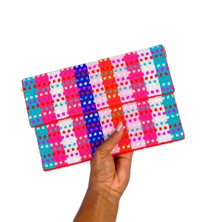 Beaded Clutch - Orchidia