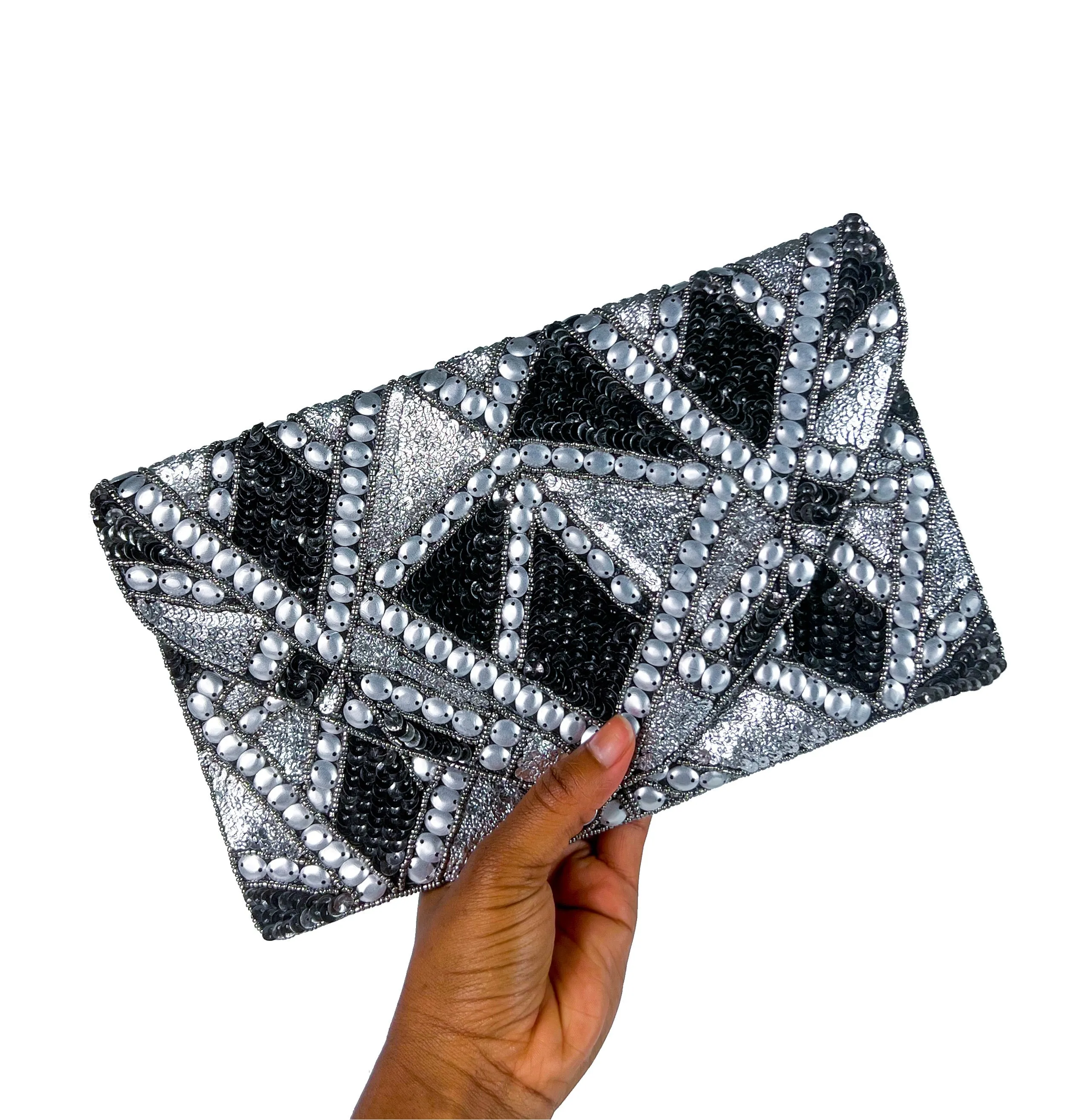 Beaded Clutch - Orion