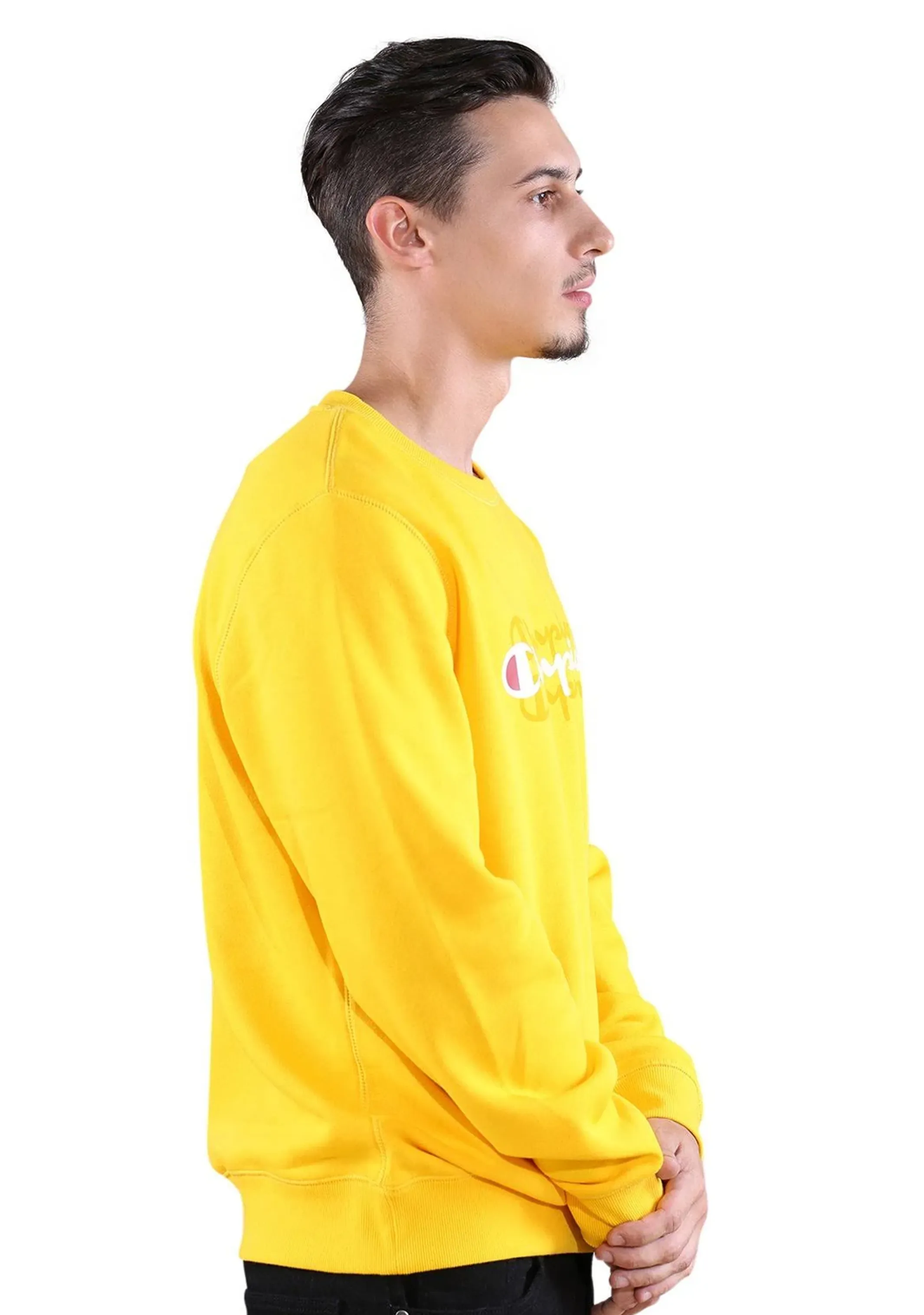 Champion Mens Sporty Graphic Crew <br> AXWTN