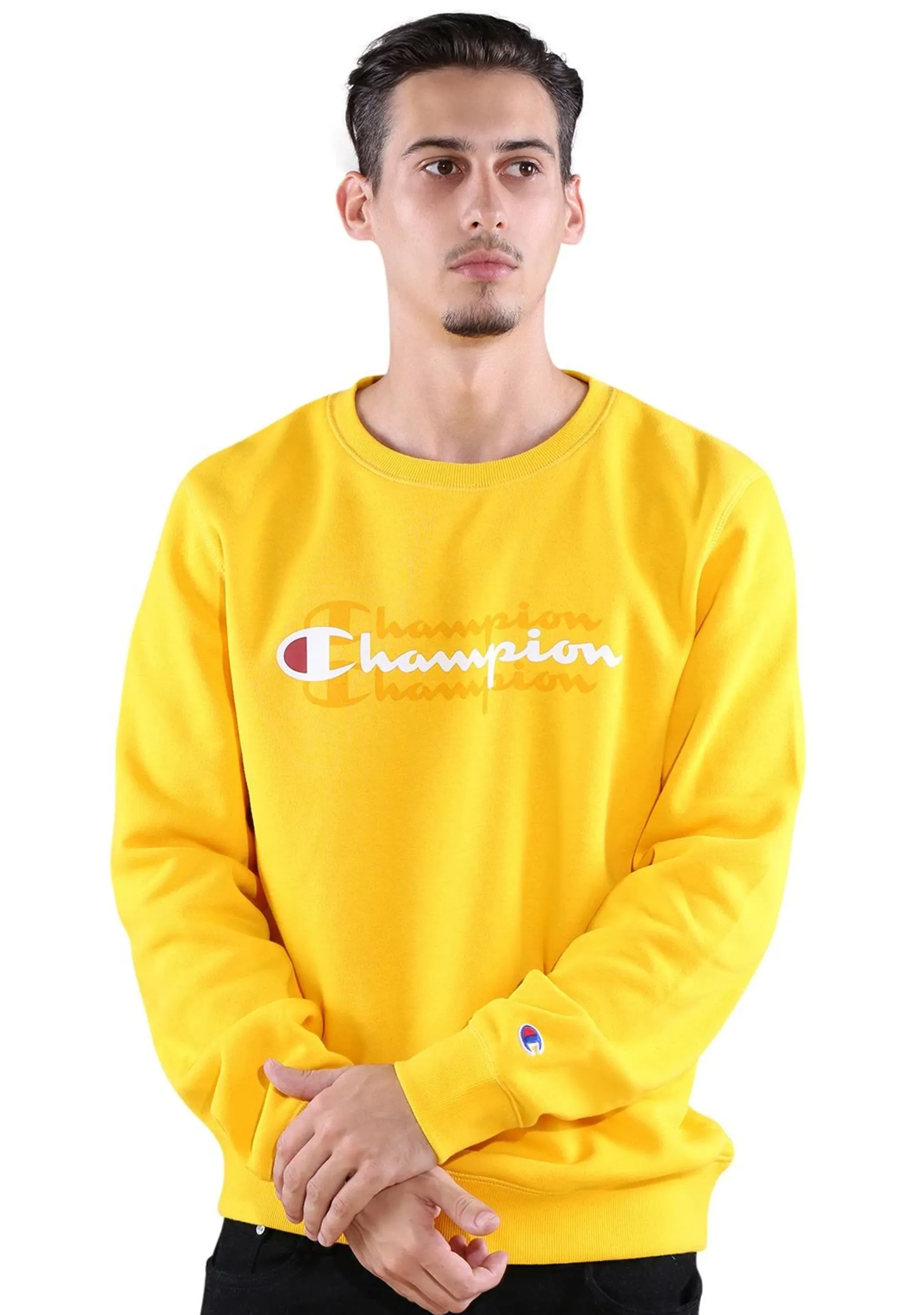 Champion Mens Sporty Graphic Crew <br> AXWTN