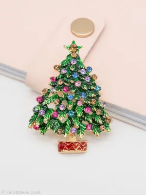 Christmas Tree Brooch