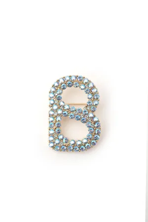 Claire Brooch - Sapphire