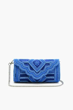 Cobalt Blue Glamour Clutch