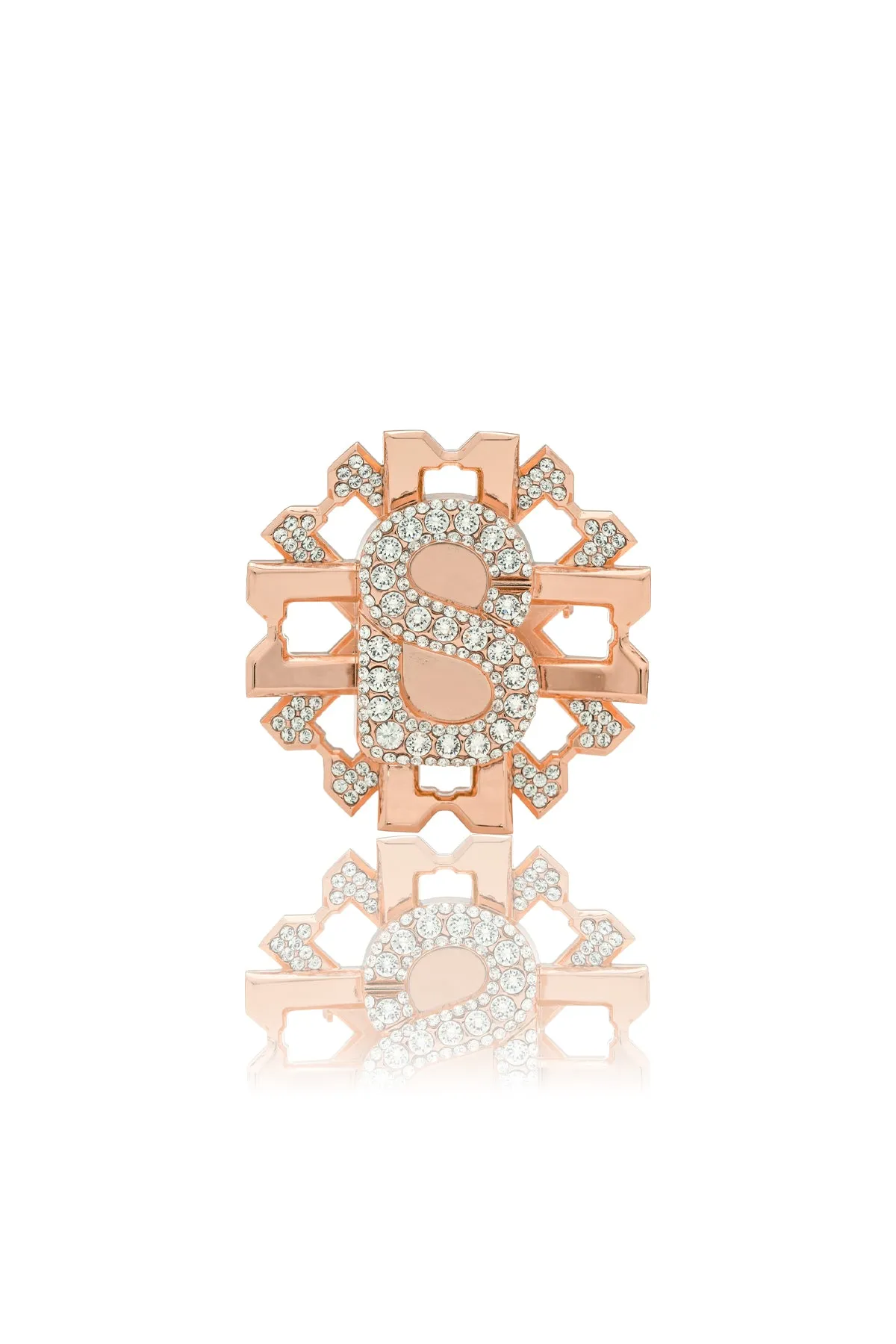 Eraya Brooch - Rose Gold