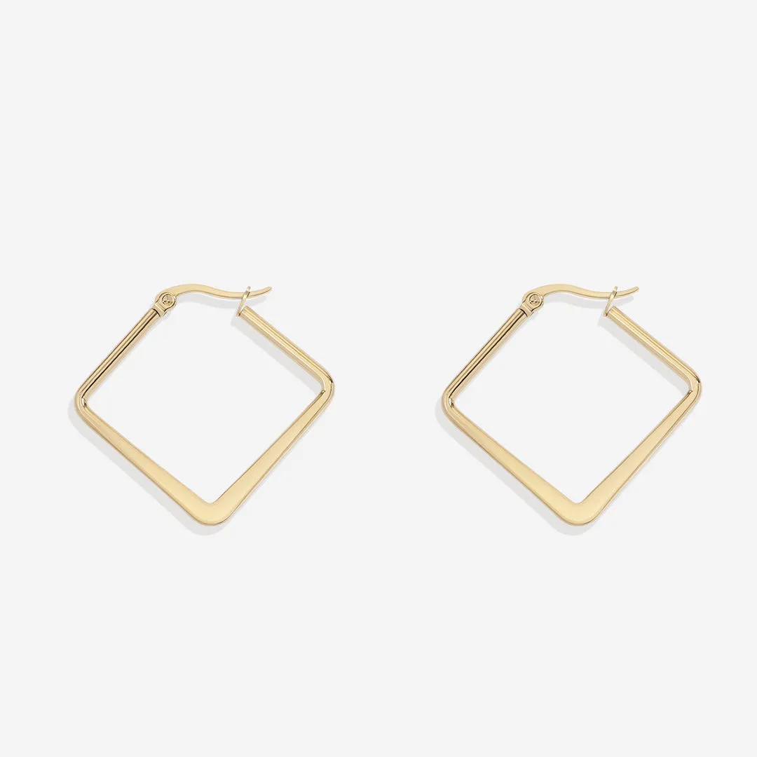 Geometric Girl Boss Earrings