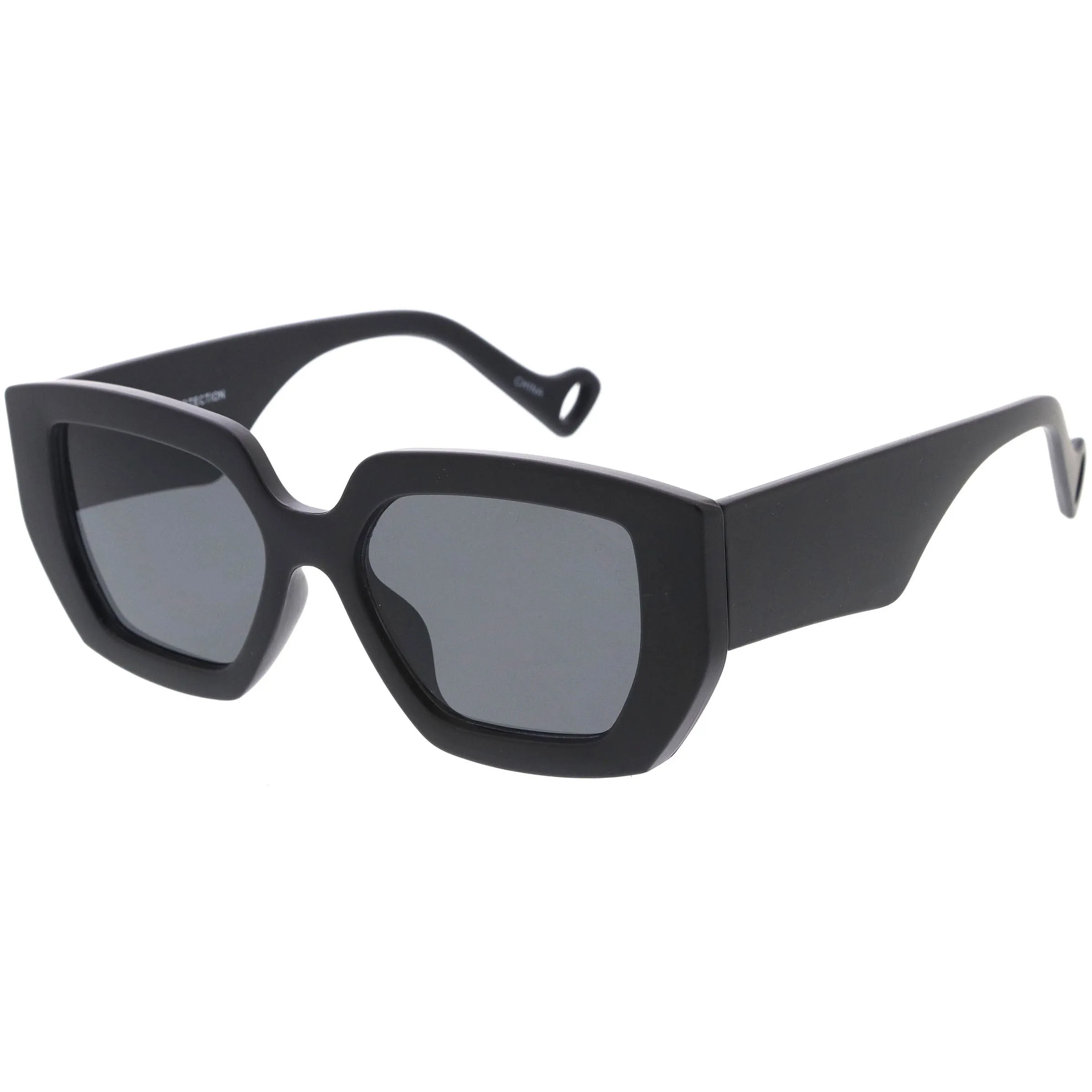 High Fashion Square Thick Rimmed Chunky Sunglasses D236