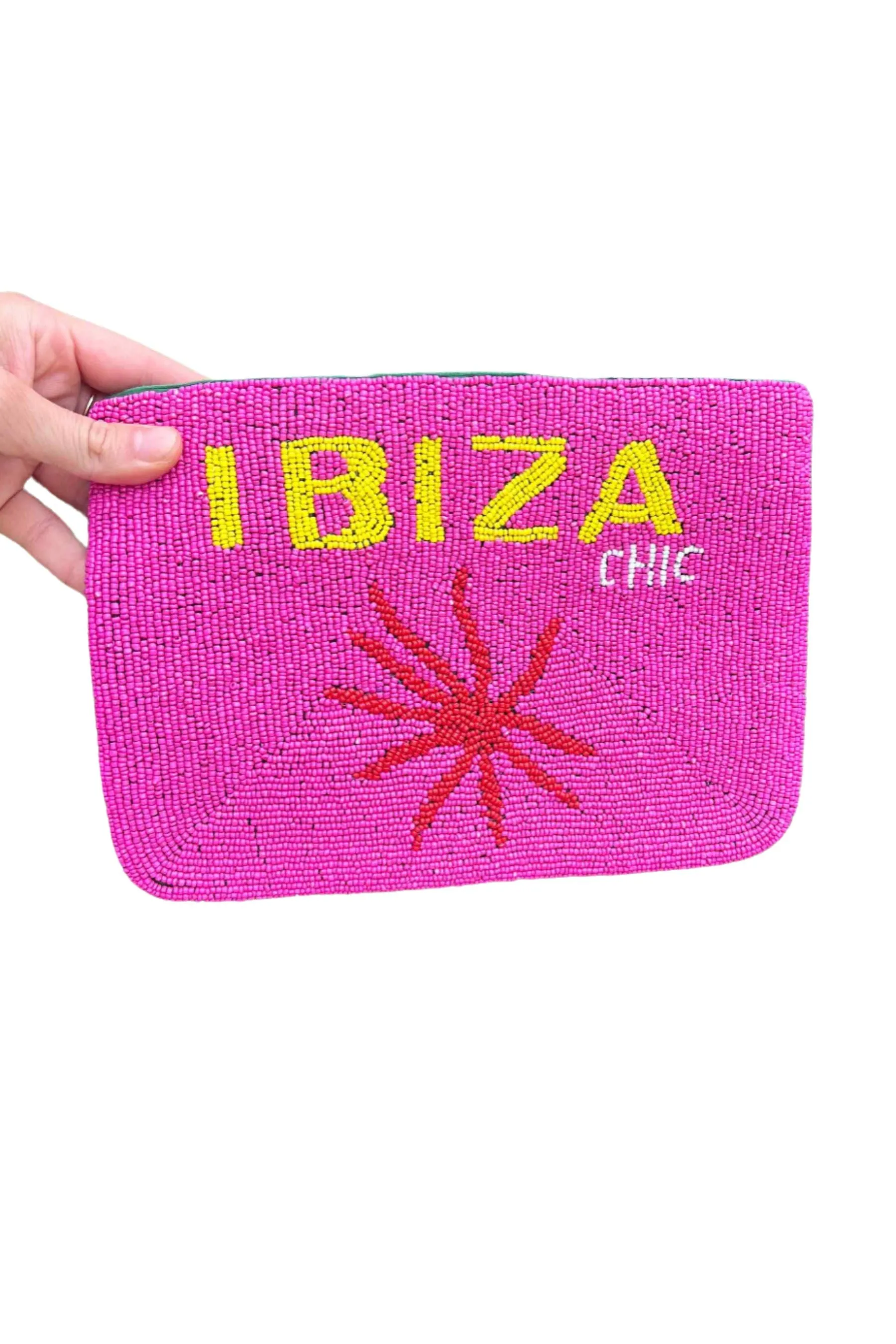 Ibiza Beaded Clutch