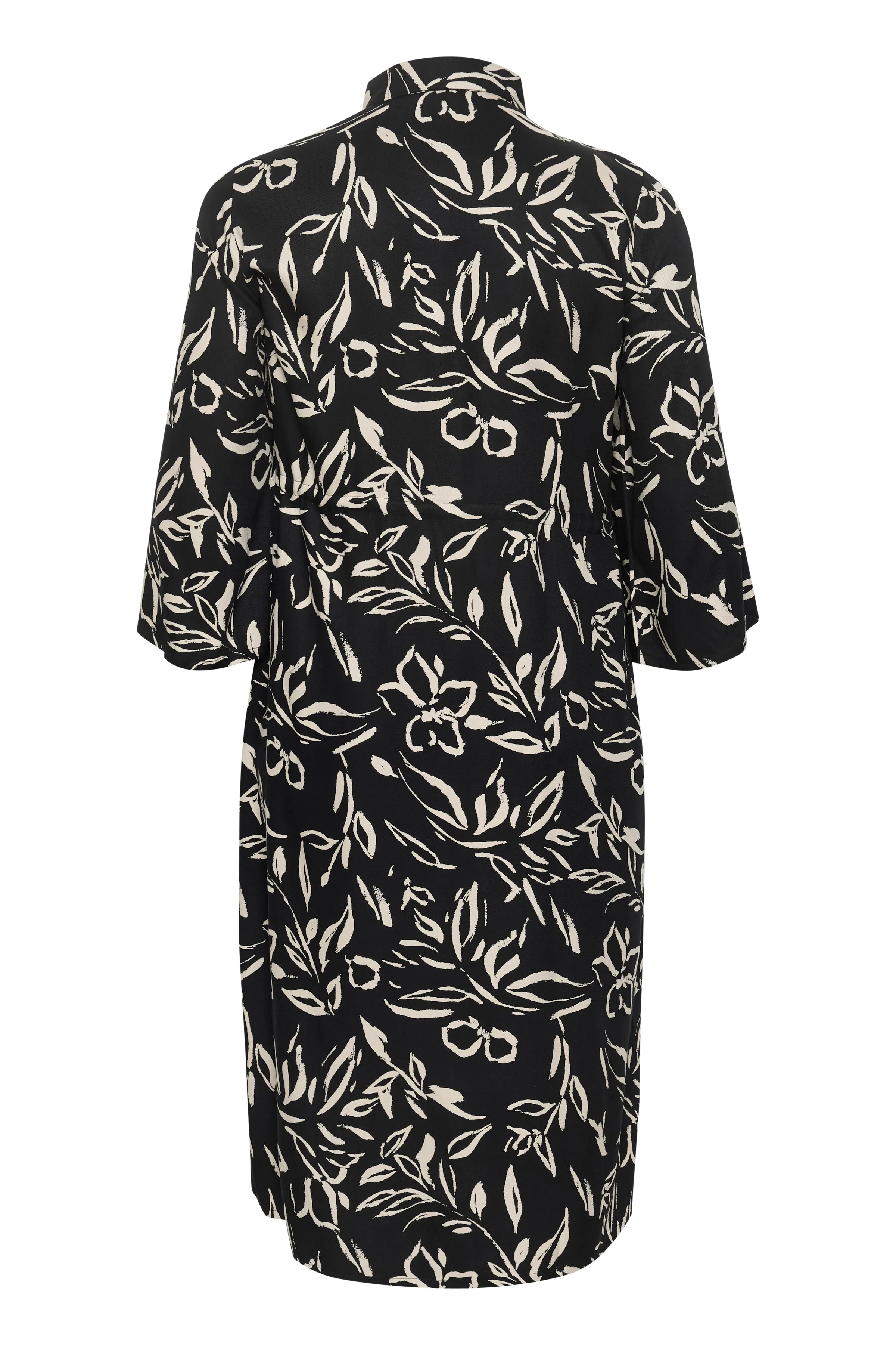 Kaffe Curve Flora Dress in Black