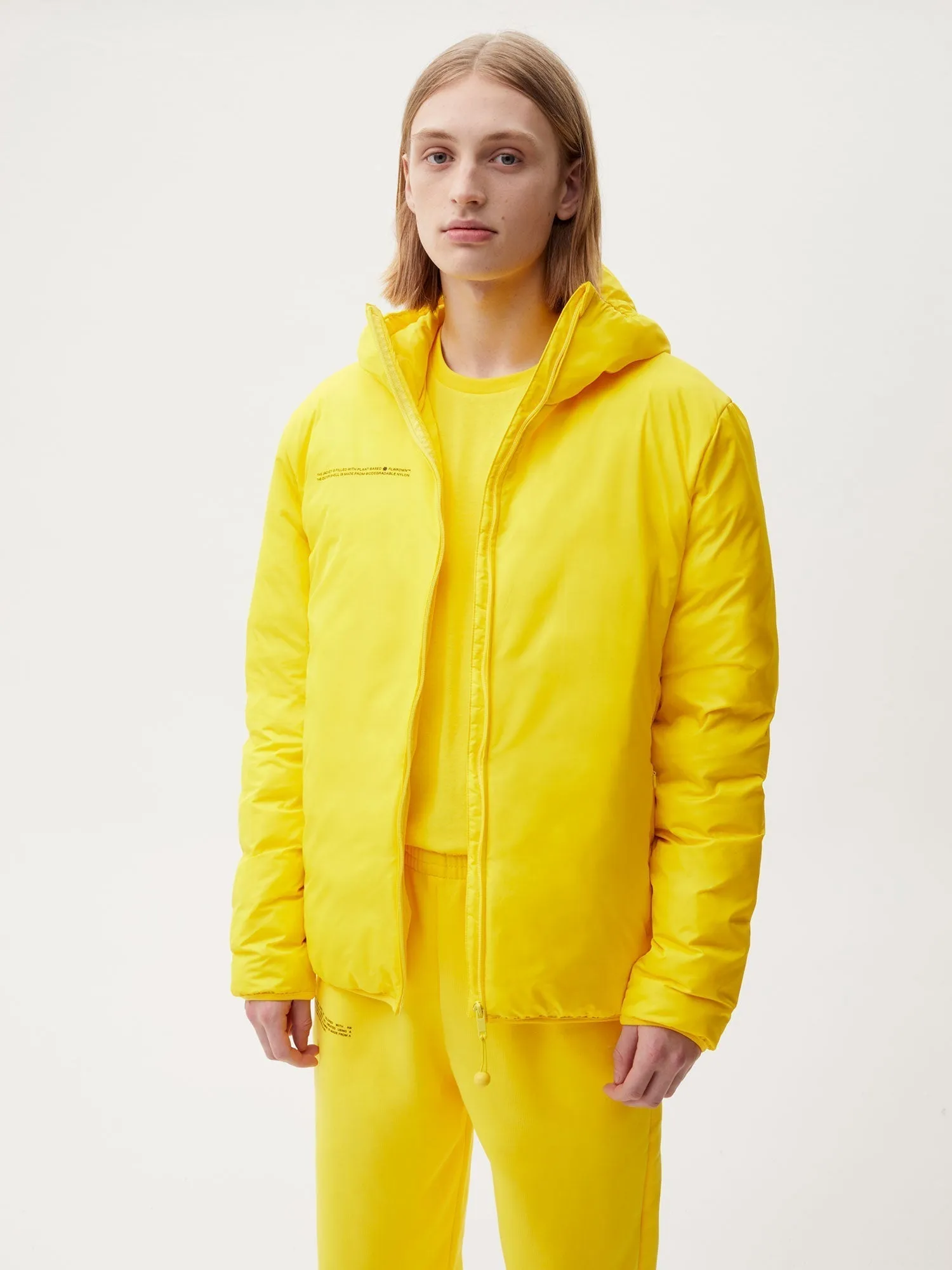 Men FLWRDWN™ Lite Puffer Jacket—saffron yellow