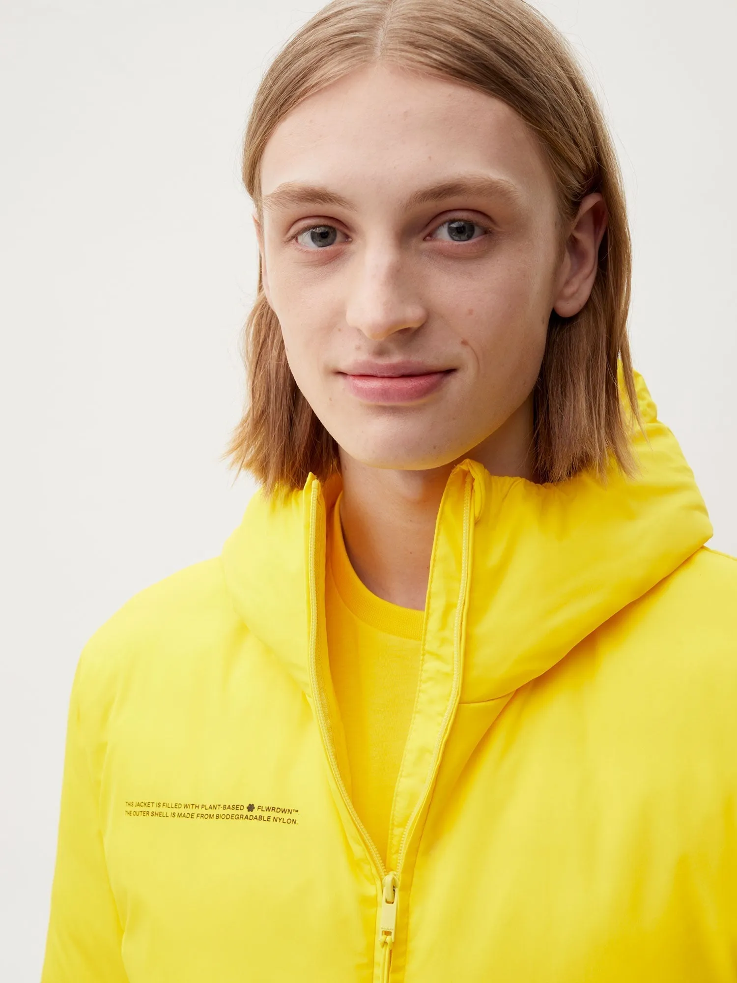 Men FLWRDWN™ Lite Puffer Jacket—saffron yellow