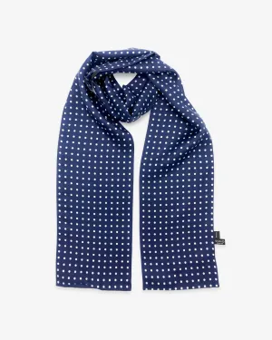 Men's Silk Polka Dot Scarf - The Westminster