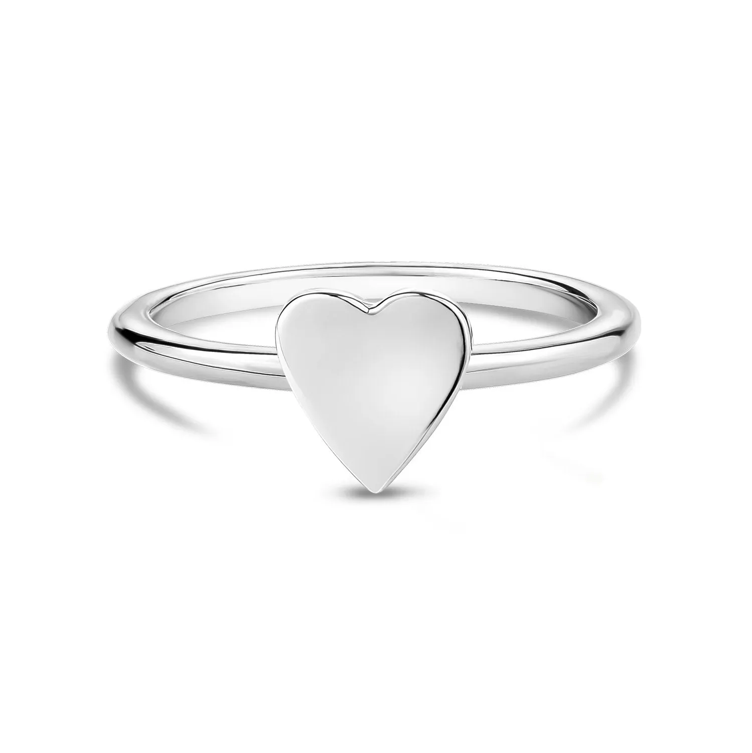 Minimal Heart Ring