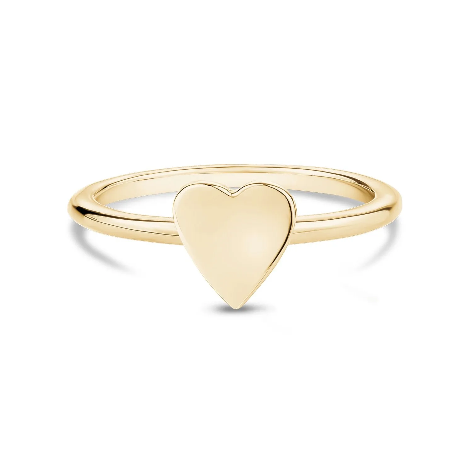 Minimal Heart Ring