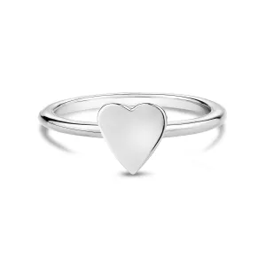 Minimal Heart Ring