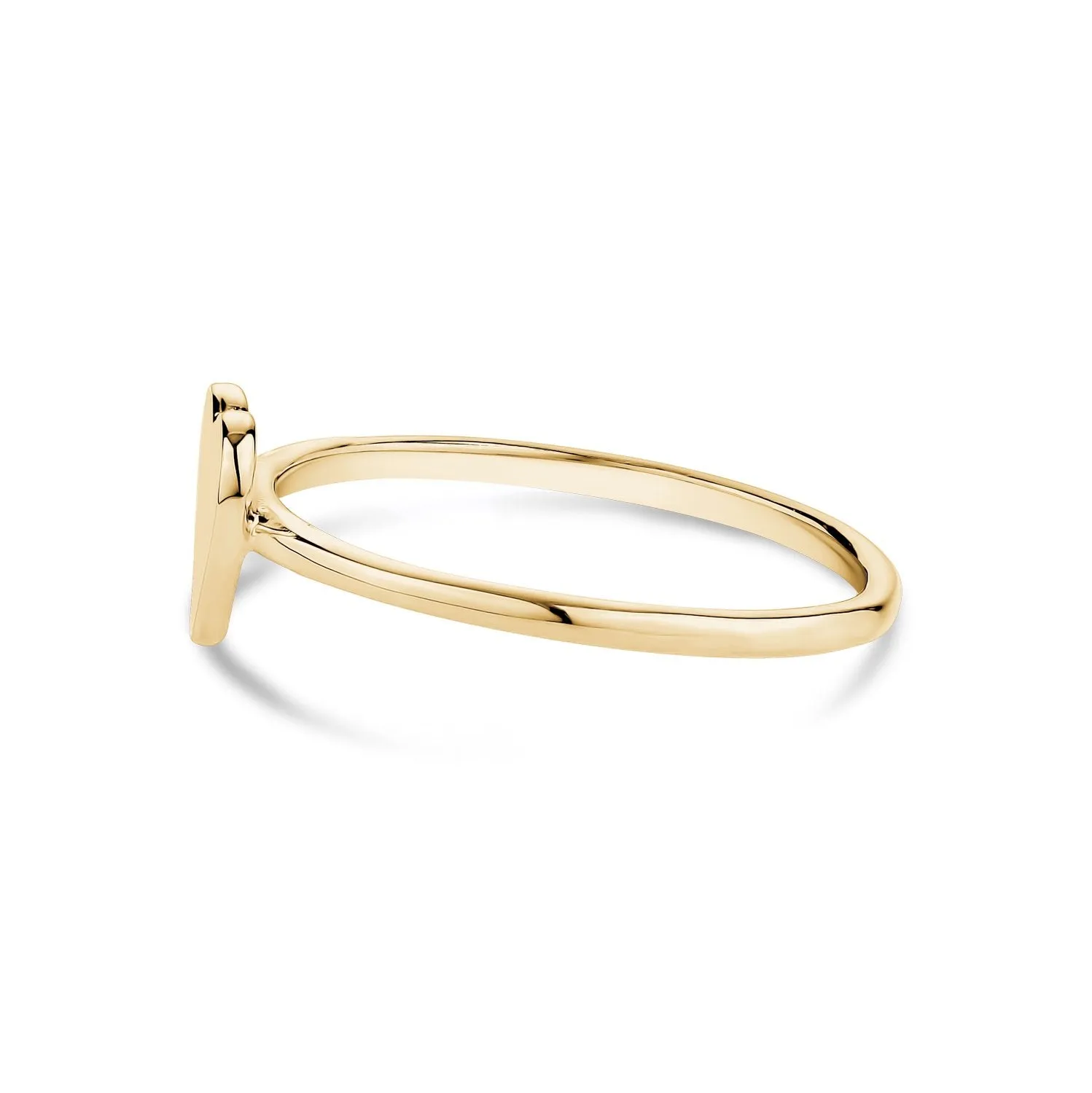 Minimal Heart Ring