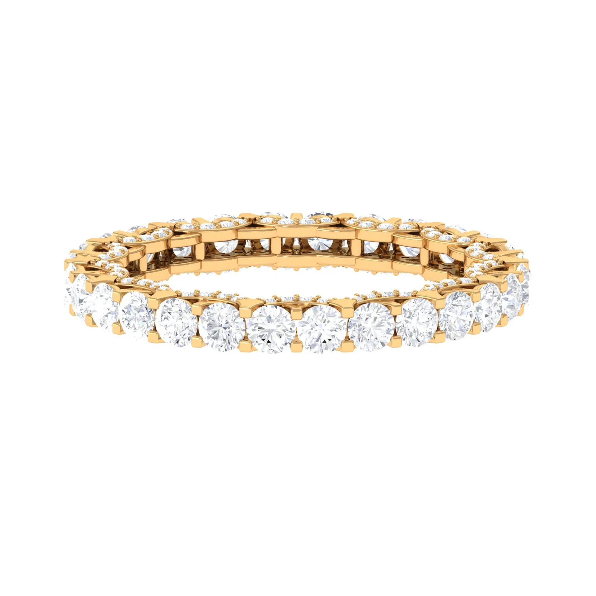 Minimal Round Diamond Eternity Ring