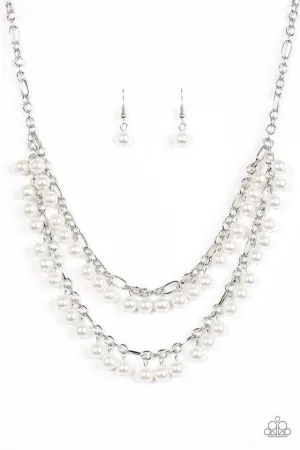 Paparazzi Necklace - Beauty Shop Fashion - White