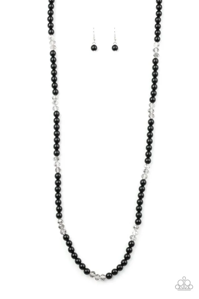 Paparazzi Necklace ~ Girls Have More FUNDS - Black