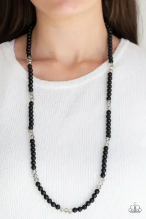 Paparazzi Necklace ~ Girls Have More FUNDS - Black