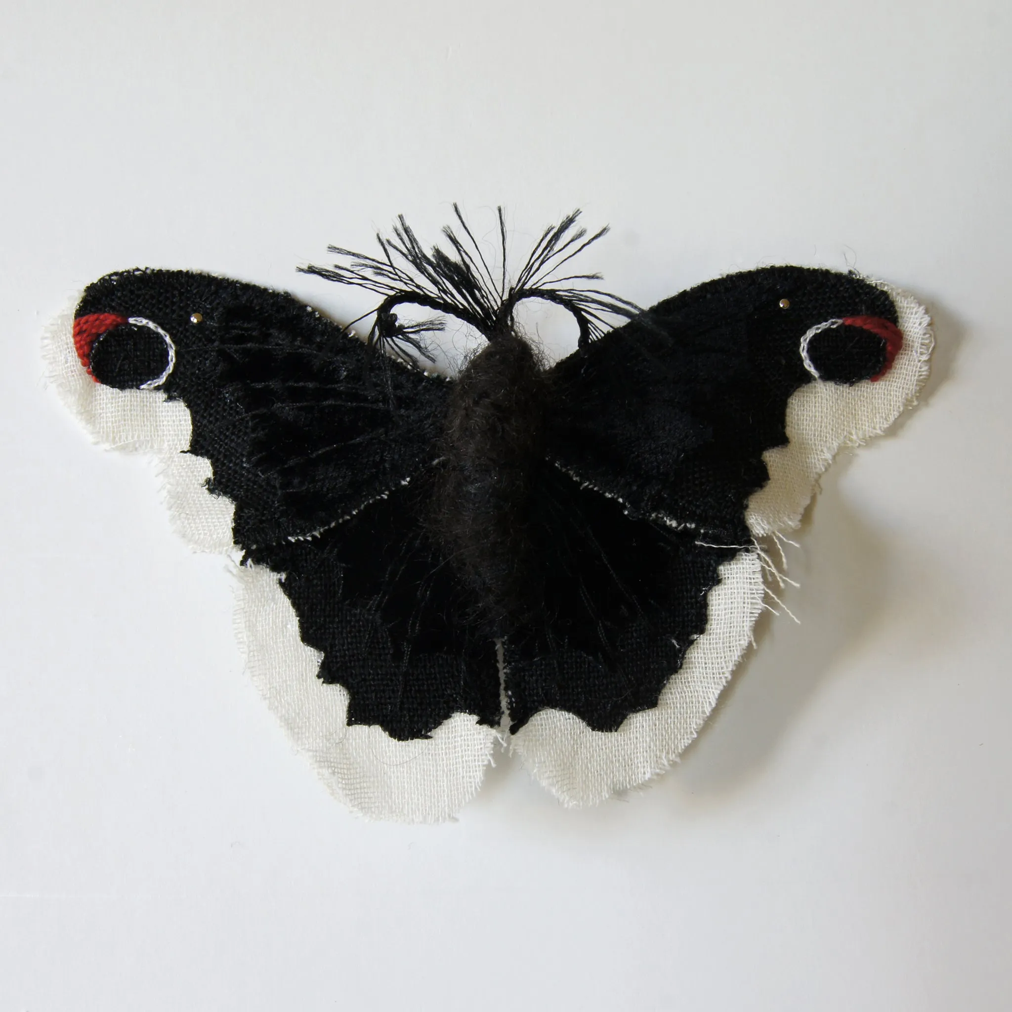 Promethea Silkmoth Brooch Created in Collaboration with Nuit Clothing Atelier