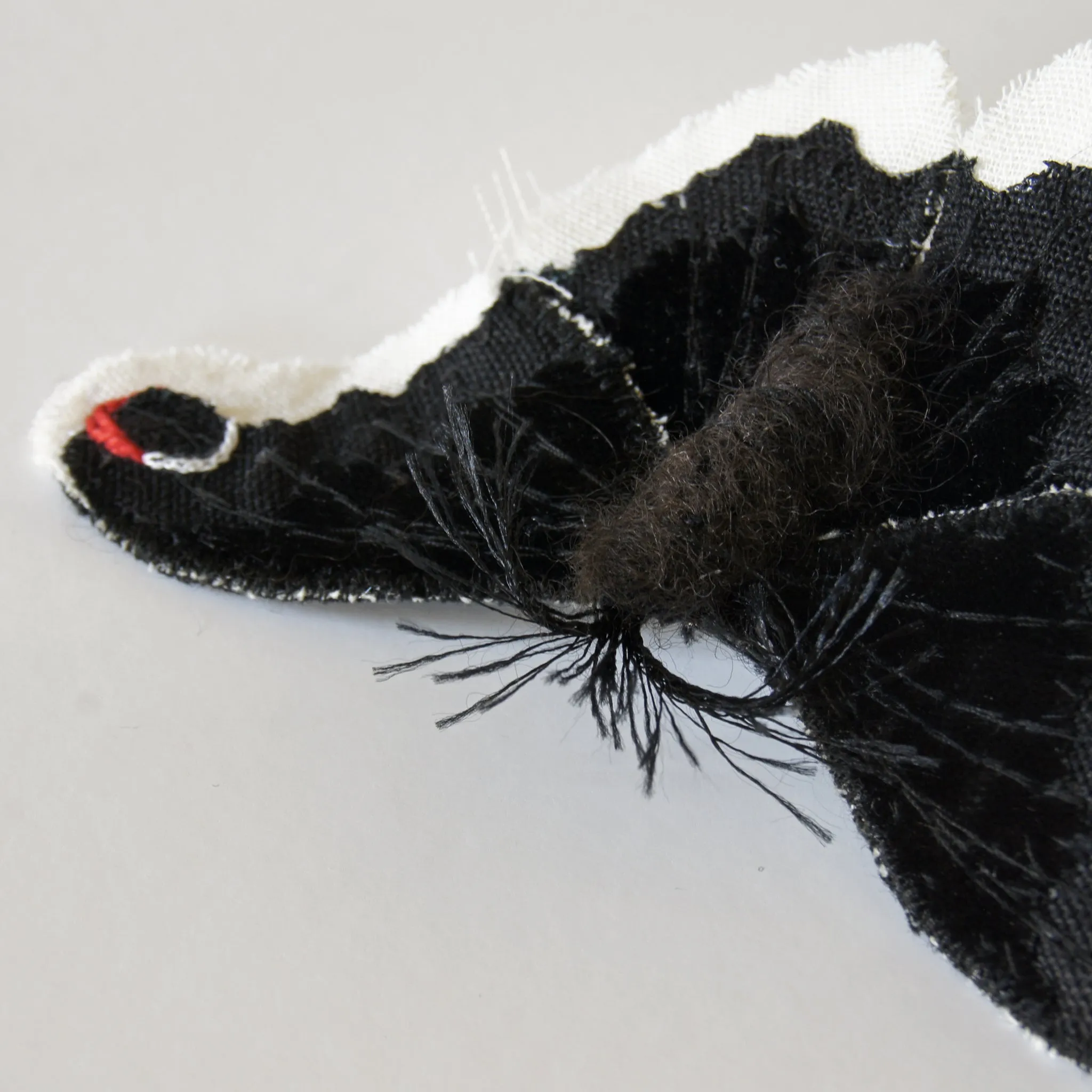 Promethea Silkmoth Brooch Created in Collaboration with Nuit Clothing Atelier