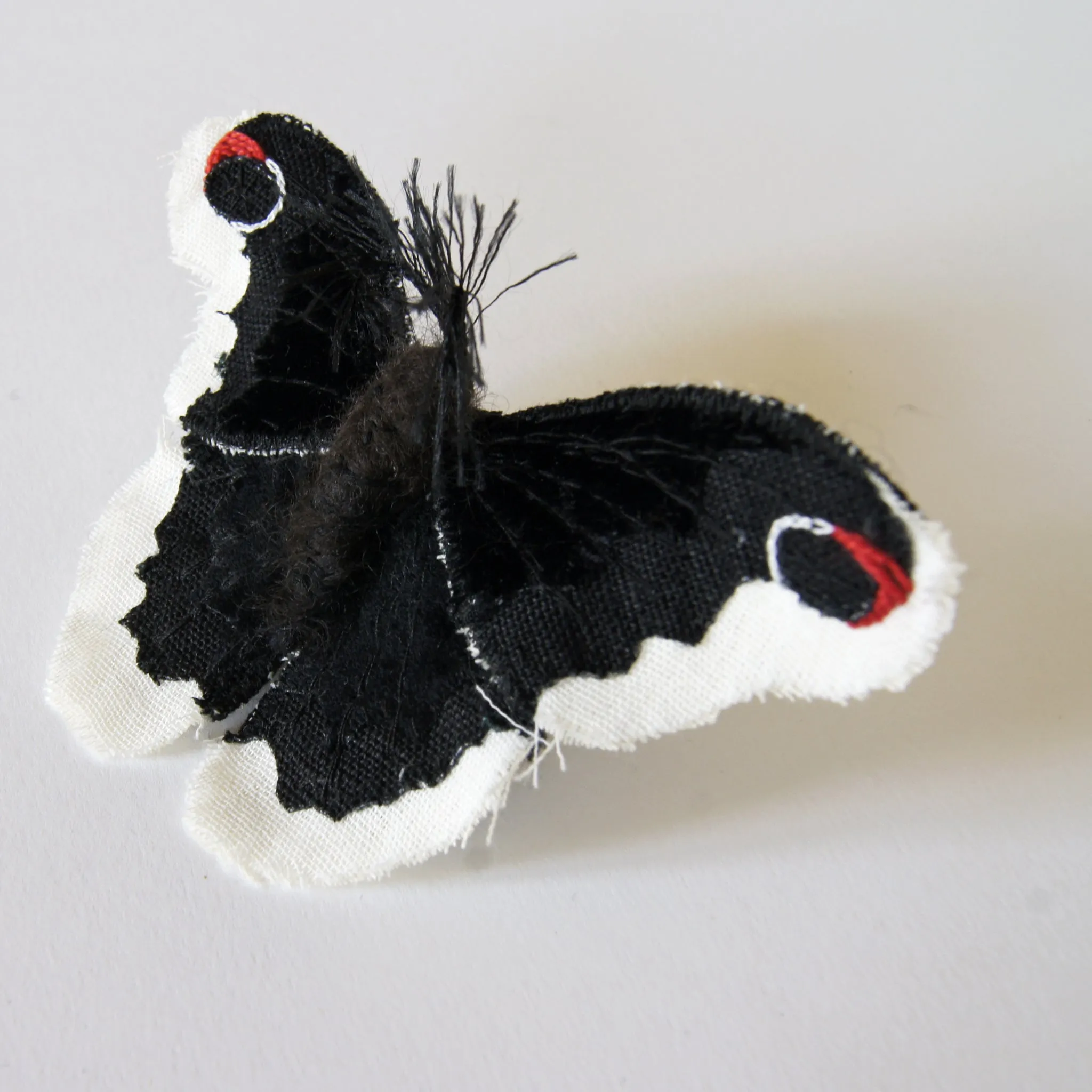 Promethea Silkmoth Brooch Created in Collaboration with Nuit Clothing Atelier