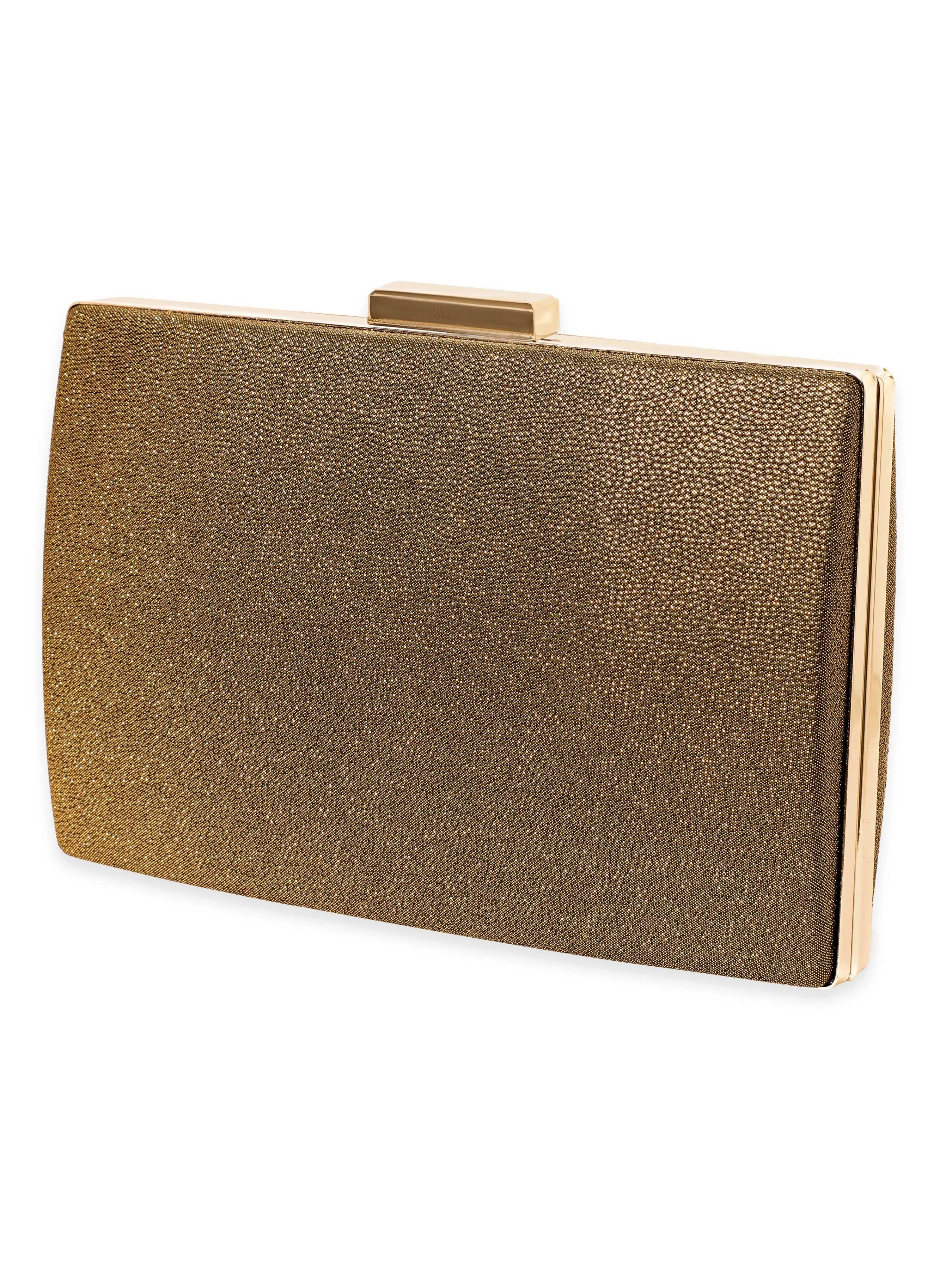 Rubans Gilded Glamour Handcrafted Shimmery Clutch Bag