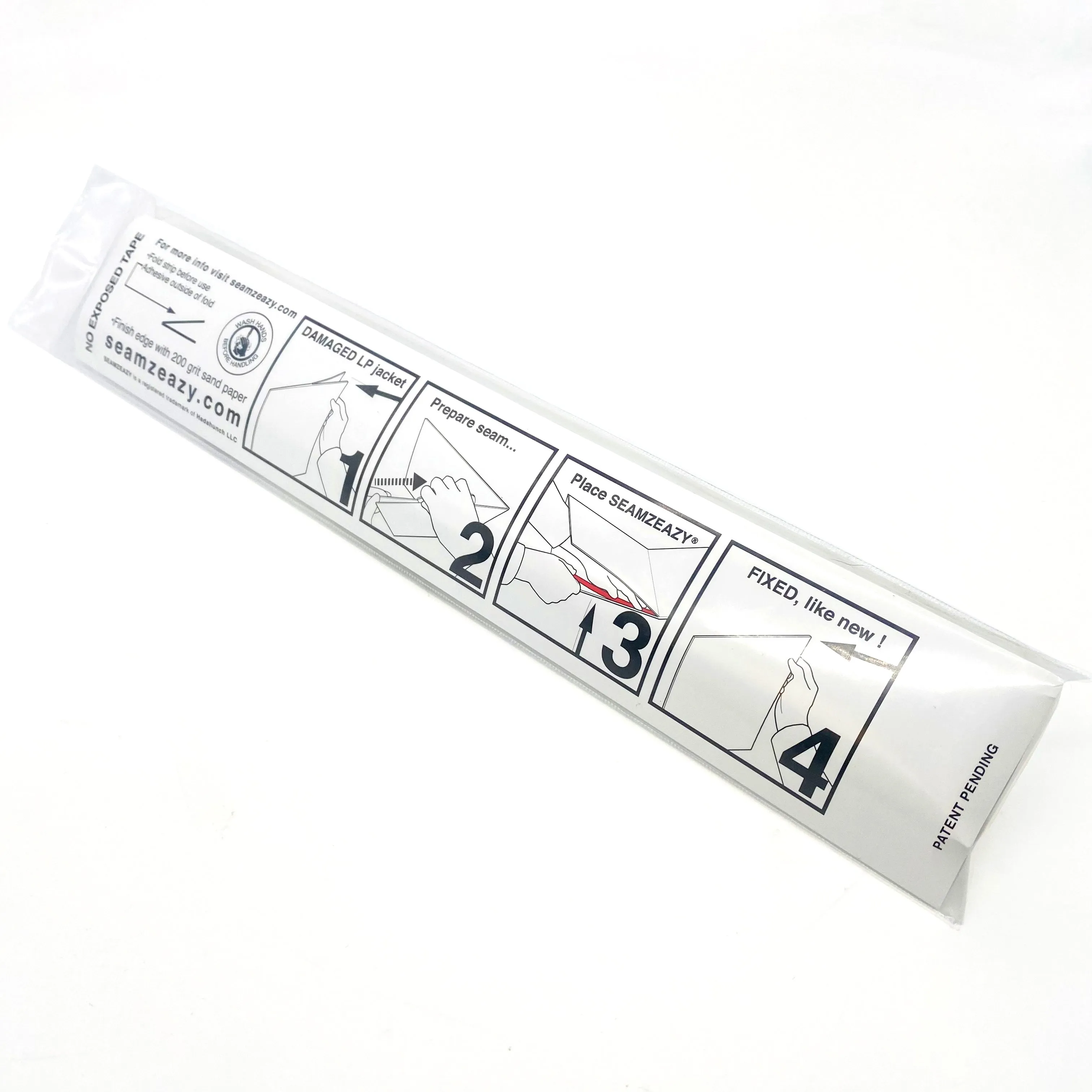 SEAMZEAZY® Record Jacket Repair Strips (25 Pack)