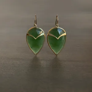 Serpentine Owl Earrings