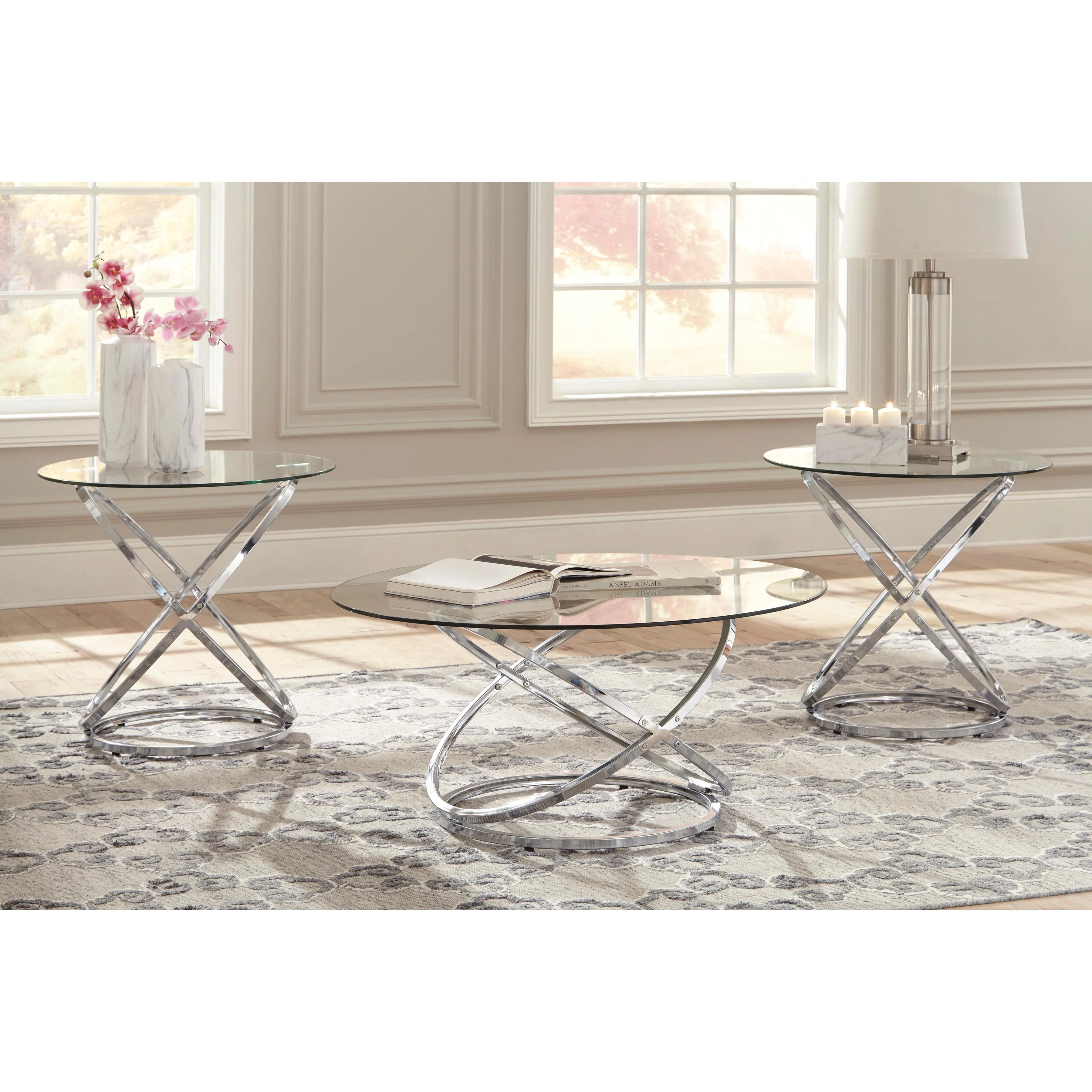 Signature Design by Ashley Hollynyx Occasional Table Set T270-13