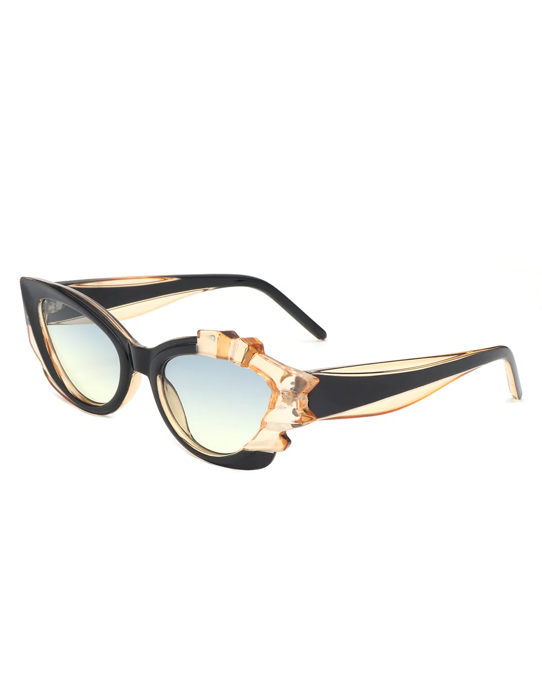 Sonic - Chic Irregular Cat Eye Women's Fashion Sunglasses