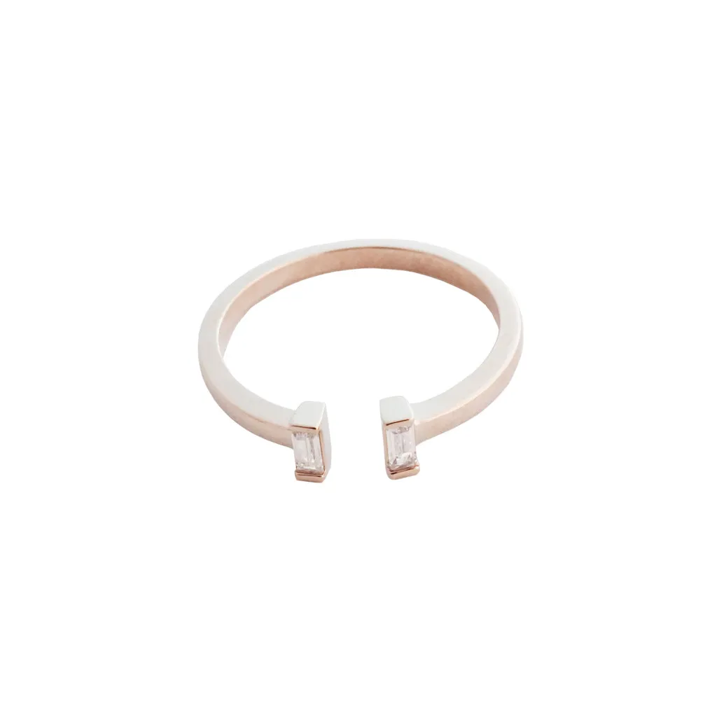 Stevie Baguette Ring