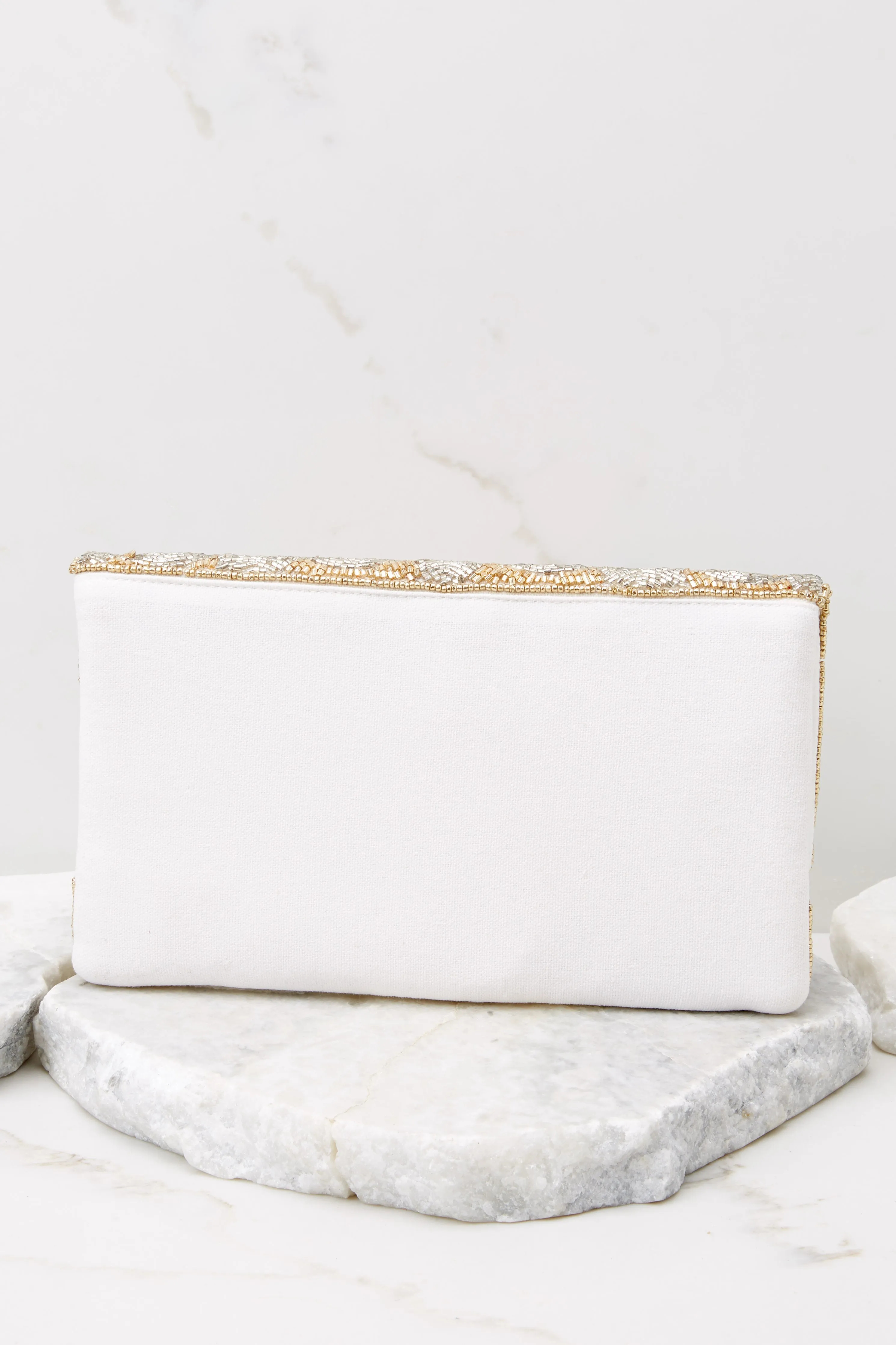 Subtle Style Gold Multi Clutch