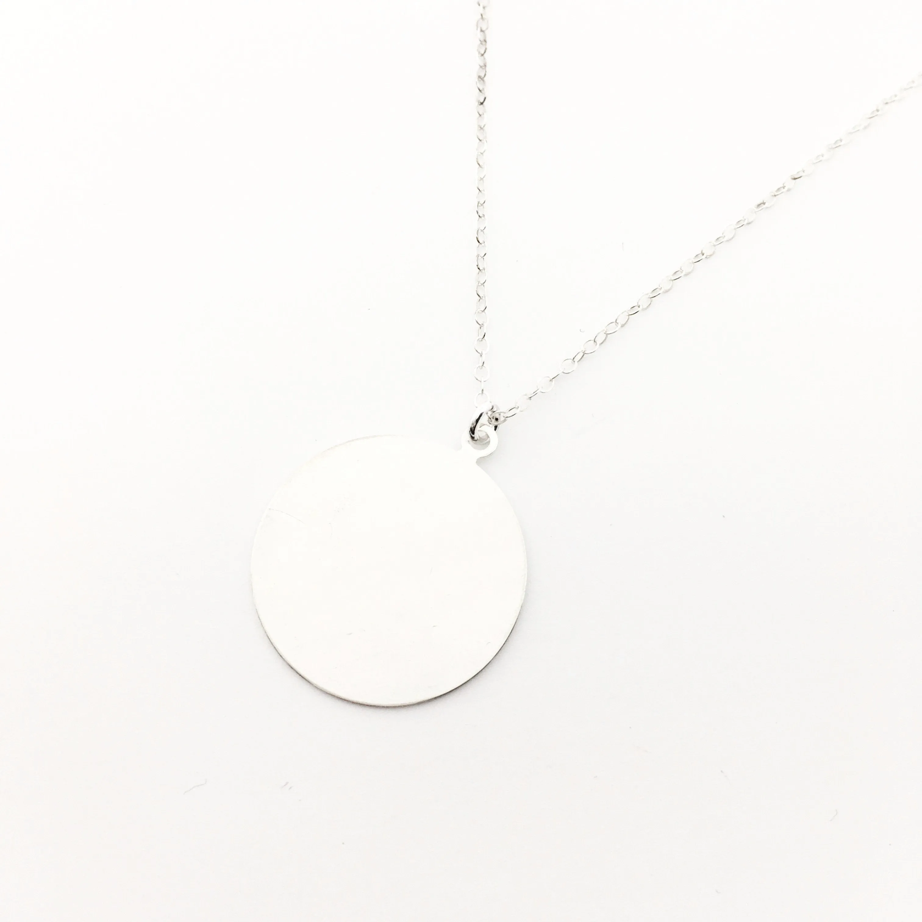 Teri Disc Charm Necklaces